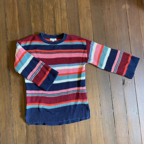 Stripy cotton sweater, Monsoon, size S - Picture 1 of 5